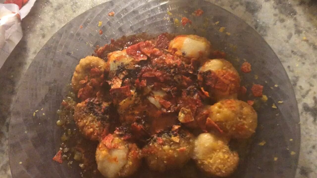 cobes food hack ft lobster bites 🤢🤮🤮🤣