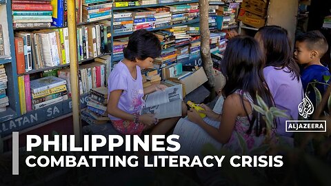 Filipino retiree turns home into free library to battle Philippines literacy crisis