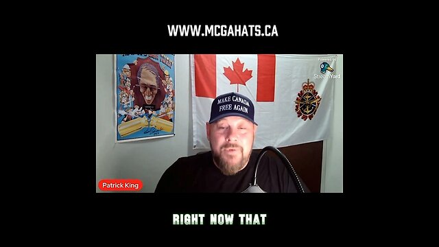 True Patriot Pat King Supports MCGA hats.