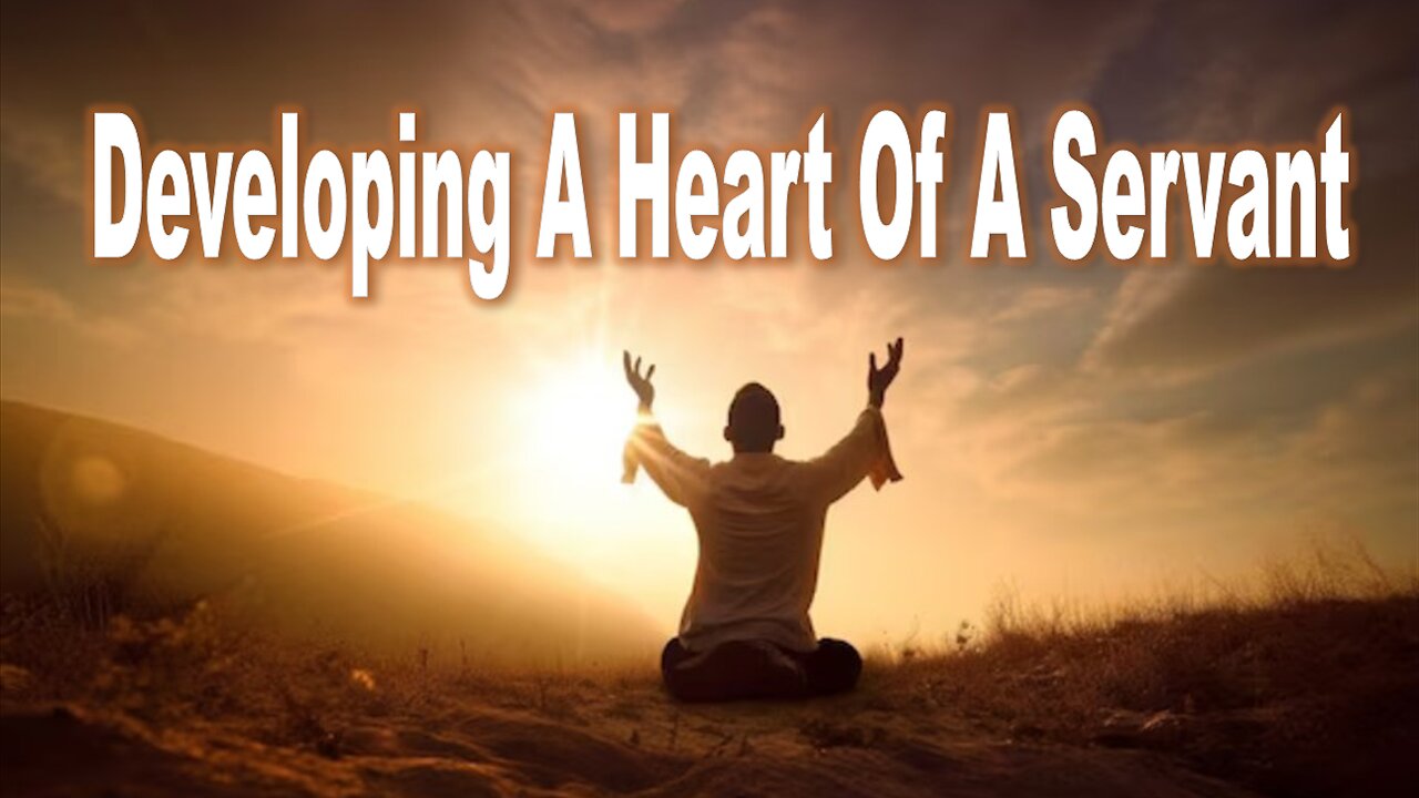 Developing A Heart Of A Servant - John 3:16 C.M. Sunday Service LIVE Stream 3/30/2025