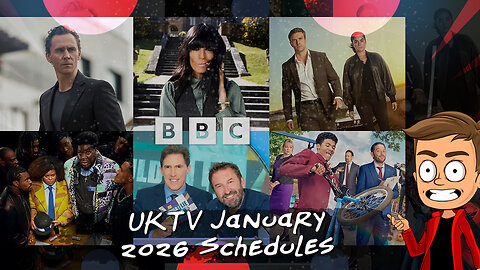 UKTV - January 2026 Schedules | Animated Discussion
