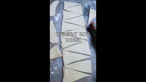 Buttery Crescent Roll Dough - From Scratch | Kitchenstagram