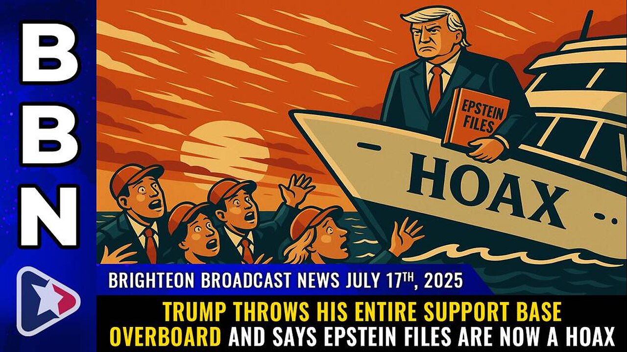 Trump throws his entire support base overboard and says Epstein files are now a HOAX