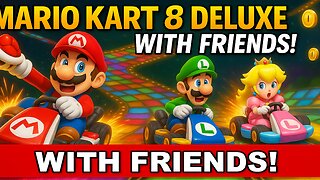 Mario Kart 8 Deluxe With Friends! | Saturday Fun & Epic Races 🚀🏁