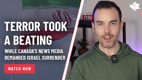 Terror Took A Beating While Canada's News Media Demanded Israel Surrender
