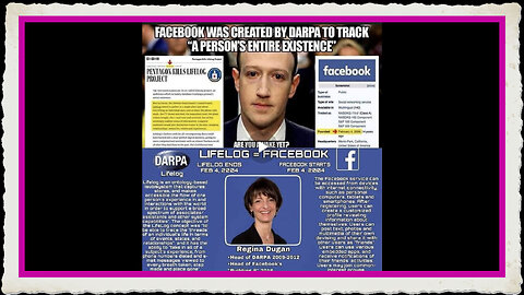 FACEBOOK IS THE PENTAGON'S DARPA LIFELOG PROGRAM
