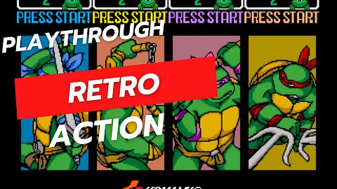 The Last Real Turtles Game: TMNT Arcade Playthru