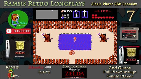 Legend of Zelda - Second Quest (GBA) | Classic NES Edition | Episode #7