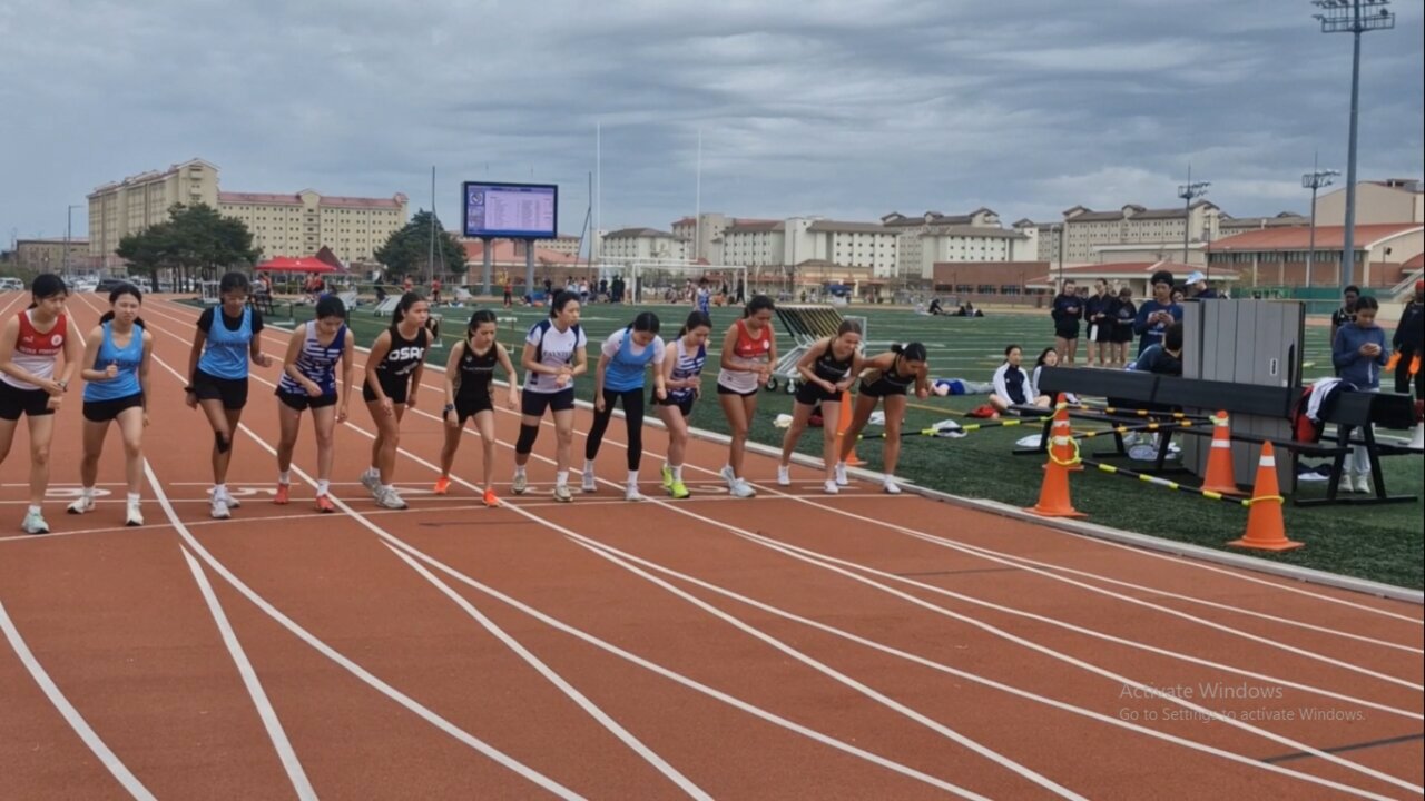 Humphreys High School Track Girls 1600m April 19, 2025