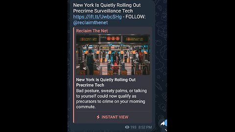 News Shorts: New York Rolls Out Pre-Crime Technology