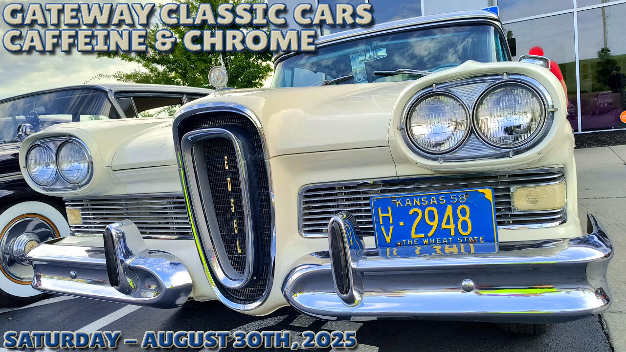 Gateway Classic Cars Caffeine & Chrome - August 30th, 2025
