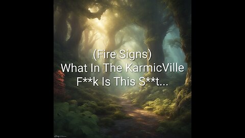 What In The Karmicville F**k Is This S**t (Fire Signs)