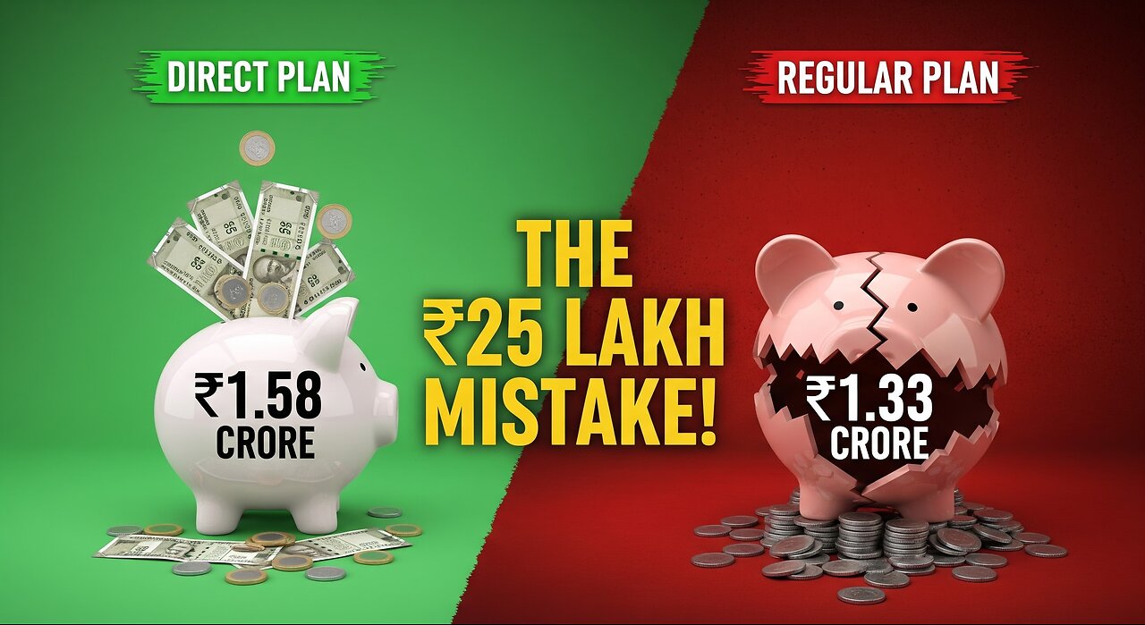 लाखों का नुकसान रोकें! Direct vs Regular Mutual Fund का पूरा सच। EPK Capital