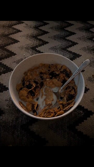 my breakfast and lunch