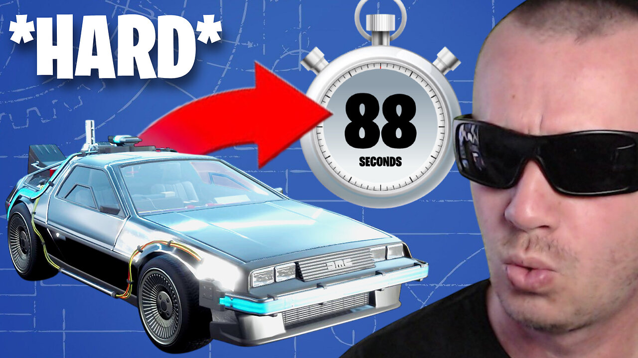 The 88MPH to 88SECS Challenge In FORTNITE