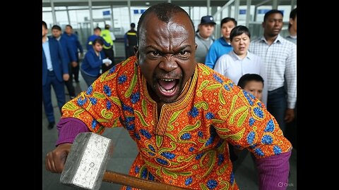 African Airport Anger