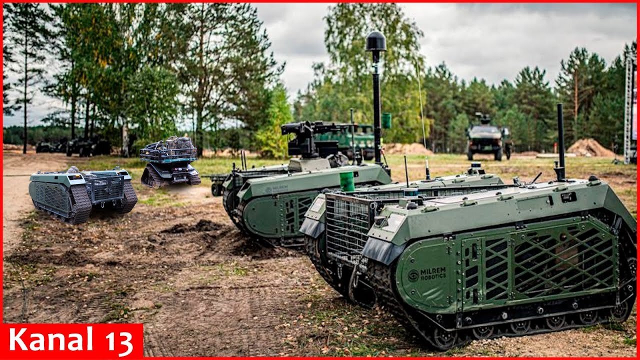 Ukraine tests unique ground robots on optical fiber, this technology changes the rules of war