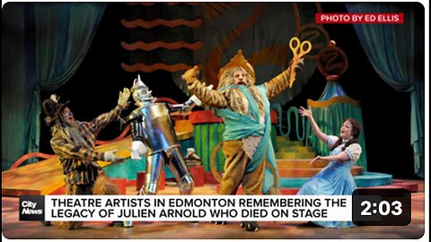 "Edmonton Veteran Actor Passes Away During Citadel Theatre Performance"