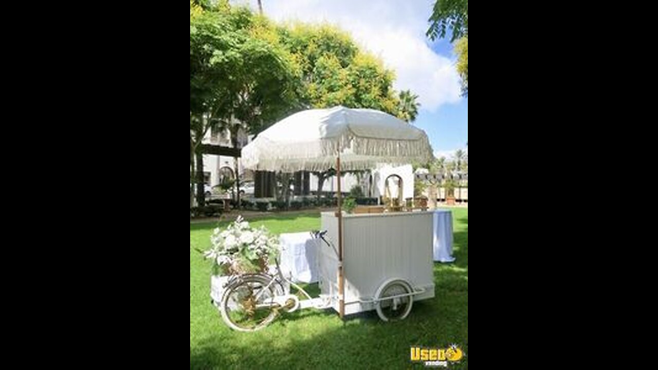 Turnkey Business - 2024 Custom Mobile Bar Bike | Beverage Unit for Sale in California!