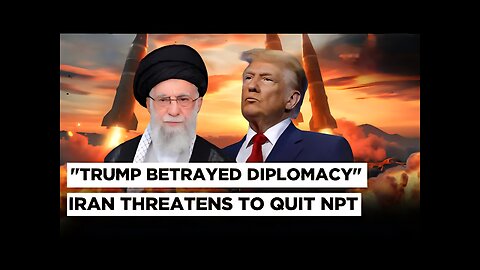 Will Quit... Iran Warns NPT Retreat After US Hit, Nations Warn of Catastrophic Escalation