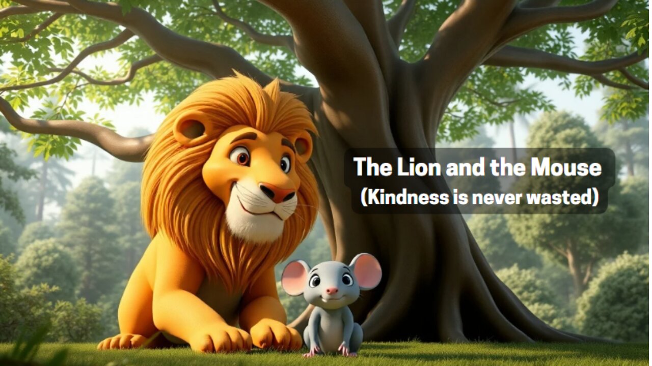 The Lion and the Mouse - Kindness is never wasted