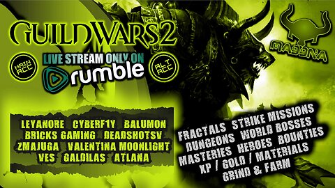 GUILD WARS 2 MASH UP CO-OP ft. @CYBERF1Y HOW 2? Pt.2