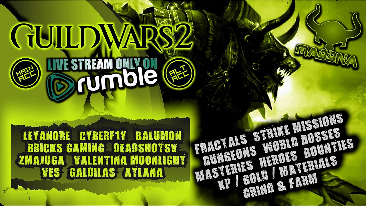 GUILD WARS 2 MASH UP CO-OP ft. @CYBERF1Y HOW 2? Pt.2