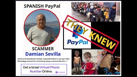 PayPal MUST HAVE KNOWN ABOUT THIS GAZA STARVATION SCAM AGES AGO !!