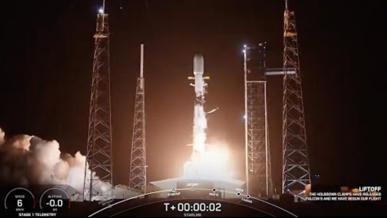 Blastoff! SpaceX launches 28 Starlink satellites from Florida, nails landing