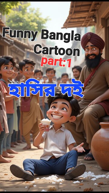 হাসির দই 🤣 | Funny Bangla Cartoon part1