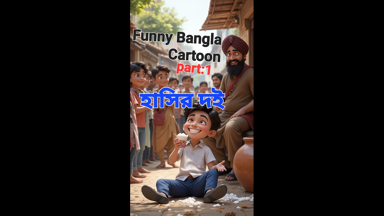 হাসির দই 🤣 | Funny Bangla Cartoon part1