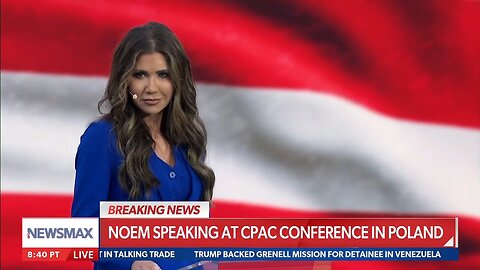 Kristi Noem at CPAC Poland: Poland has not caved to migration