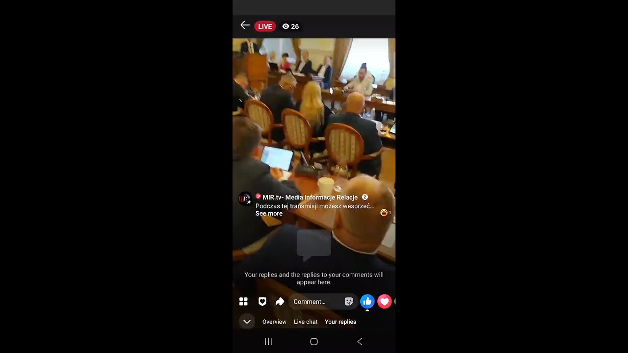 MiR tv in polish : council meeting ( migration)