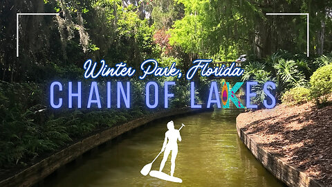 Paddleboarding and kayaking in Winter Park Chain of Lakes