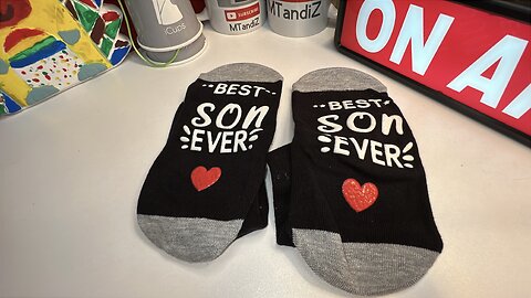 ZXGXLAW Funny Socks Best Son Ever Birthday Valentines Christmas Gifts for Son Teenage 13 old boys