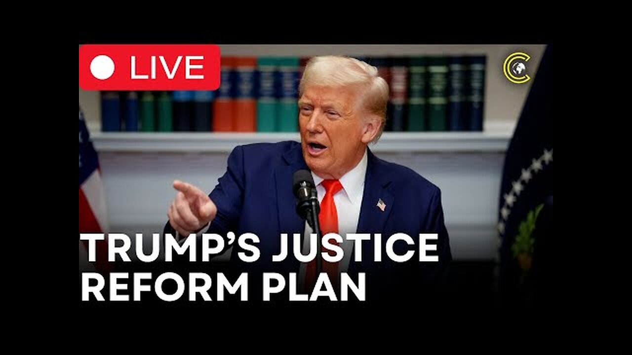 "LIVE: Trump Addresses the Justice Dept — Vows to Reform ‘Corrupt’ System"
