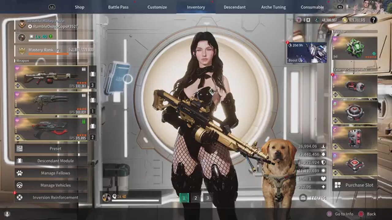 The first descendant Storm Hanger Ultimate Freyna build