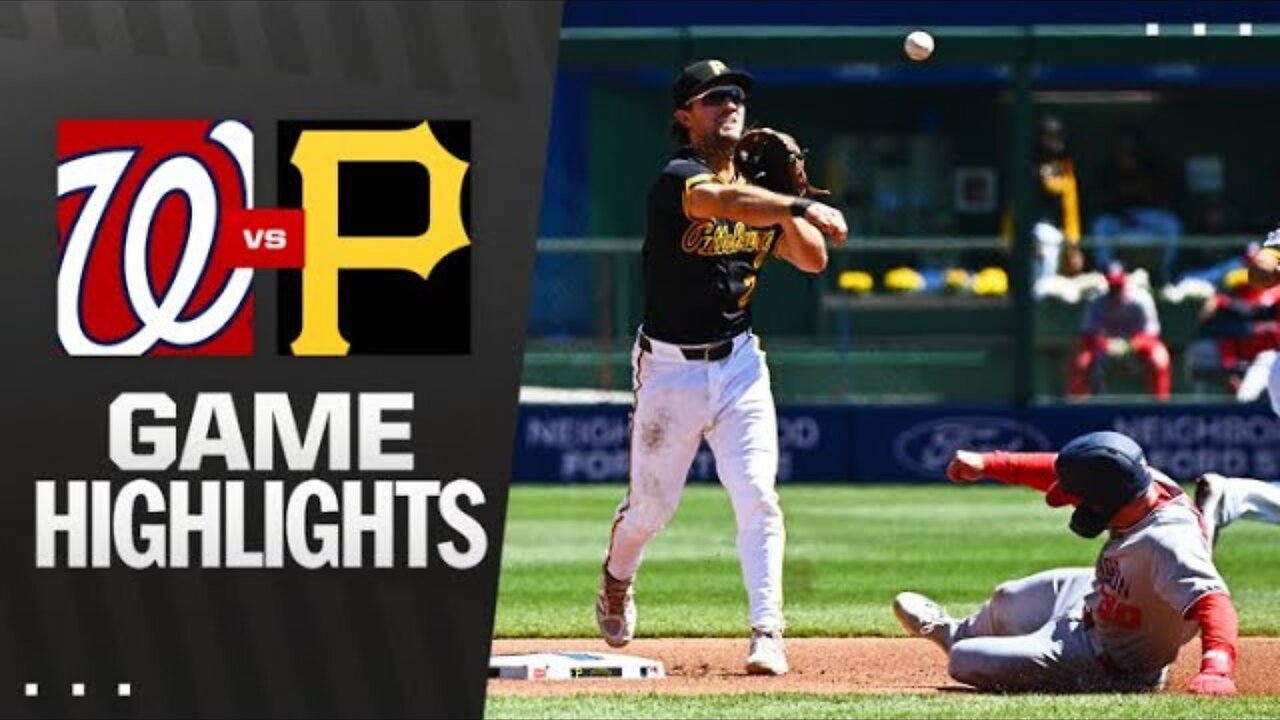 Nationals vs. Pirates Game Highlights (4/17/25) | MLB Highlights