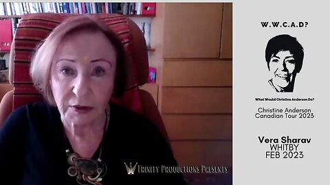 Christine Anderson Tour - Feb 2023 - Vera Sharav