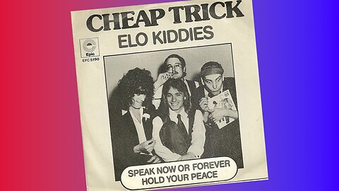 Cheap Trick - ELO Kiddies (Staged Performance Music Video)