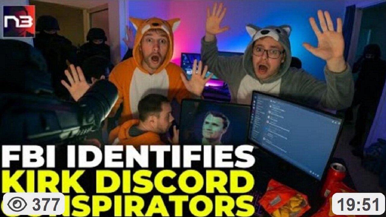 Discord Members IDENTIFIED in Charlie Kirk Plot – FBI Raids Expected THIS Week (9.16.25) ~ by The Next News Network