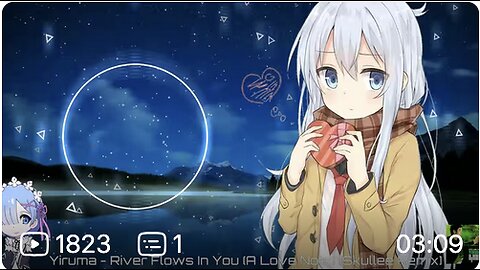 【Nightcore】Yiruma - River Flows In You (A Love Note) [Skullee Remix]（河流流向你的心）