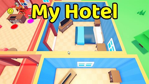 I built my new HOTEL on Roblox!
