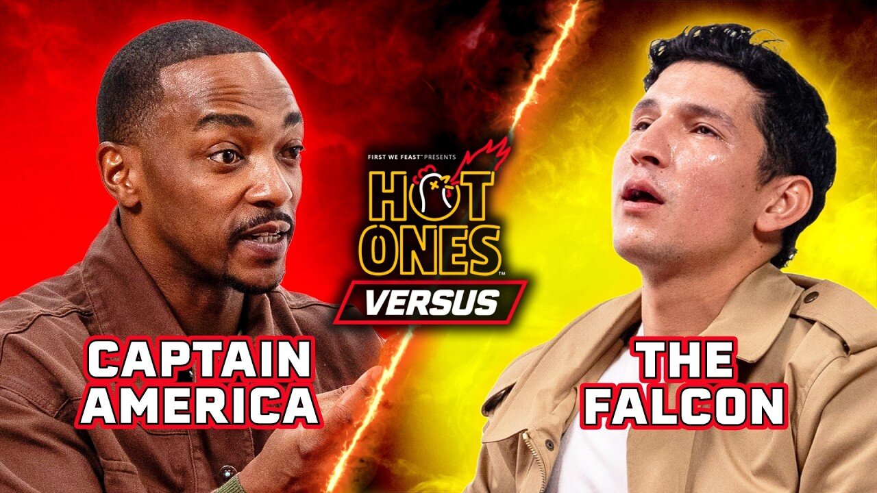 Anthony Mackie vs. Danny Ramirez Hot Ones Versus