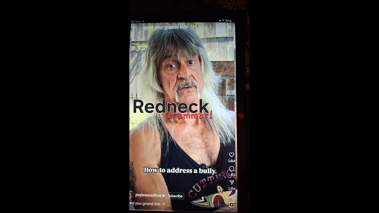 Redneck Grammer! FU,!,, 🍌🍓🫦❗️Redneck! Bundles of sticks!