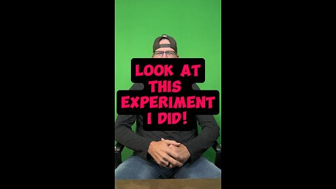 Look At This Experiment I Did 👀
