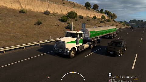 ATS, International 9900i, San Francisco - Sacramento