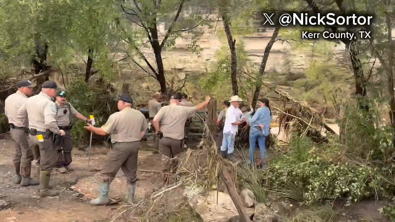 Texas has deployed a TON of air, land, & water rescue assets to Kerr County