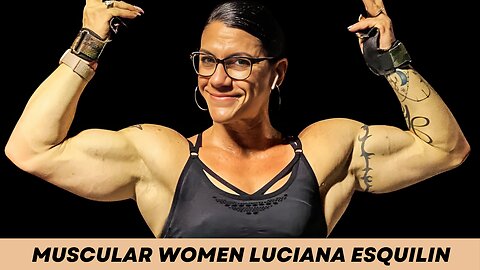 Gym Transformation Fat to Muscle | Muscular Women FBB | Luciana Esquilin’s Journey
