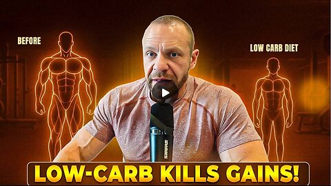 Low Carb Kills Your Gains - Shocking Study Reveals 4X Less Muscle Growth!